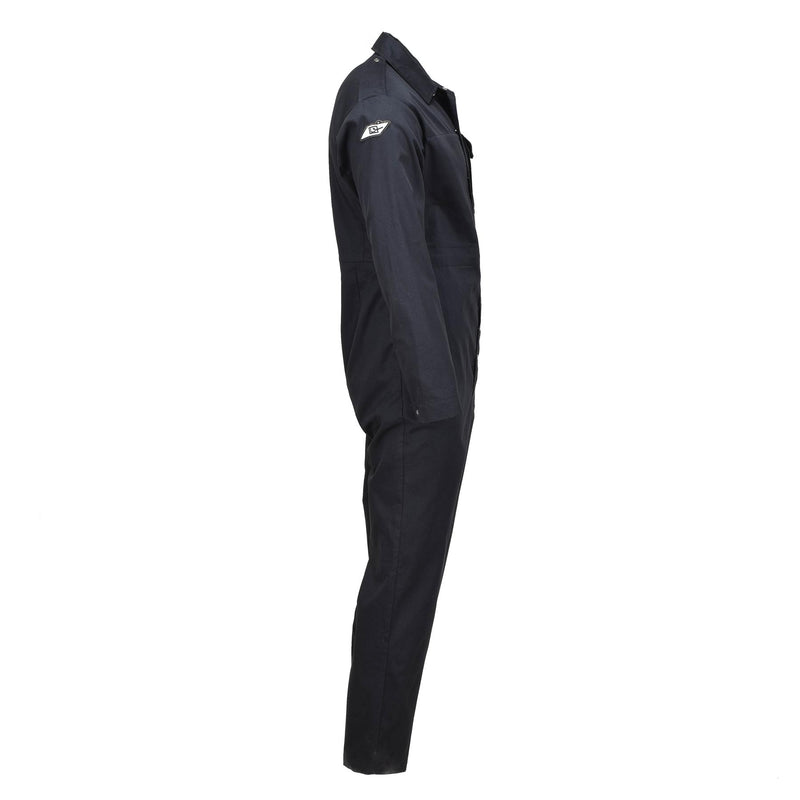 Original britischer Militär-Mechaniker-Overall, Arbeitskleidung, Uniform, Arbeitsoverall, schwarz