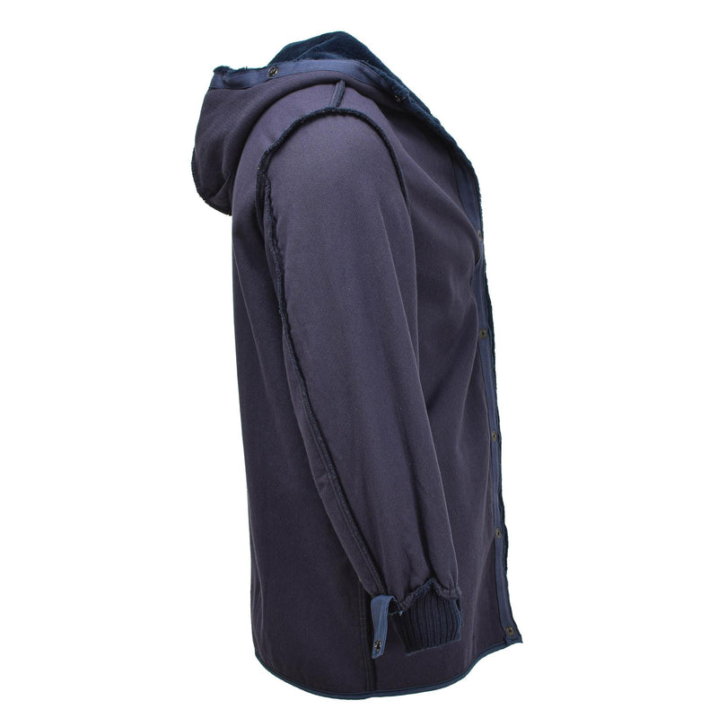 Original Parka-Innenfutter der niederländischen Armee, Militärausgabe, mit Kapuze, warmes Winterfutter für den Kampfeinsatz