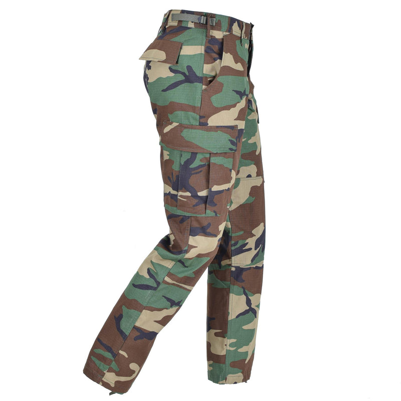 Mil-Tec Brand US Army Style Ripstop BDU Hose mehrfarbige Cargohose