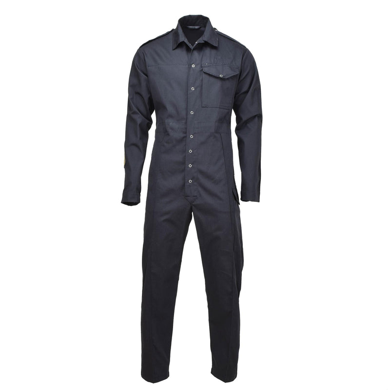 Original britischer Militär-Mechaniker-Overall, Arbeitskleidung, Uniform, Arbeitsoverall, schwarz