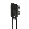 Earmor Dual PTT Adapter Kenwood Baofeng 2 Pin Wired Tactical Headset Schwarz