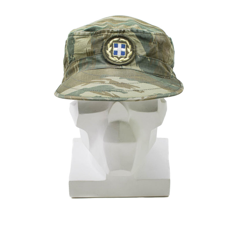 Original griechische Armee Feldtruppen Mütze Eidechsentarn leichte militärische Sommermütze