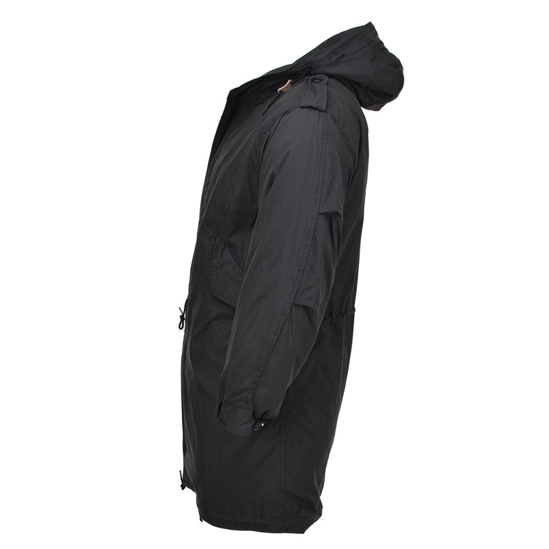 MIL-TEC Marke US Militär-Stil Parka M51 Außenmaterial mit Kapuze und Steppfutter schwarz NEU