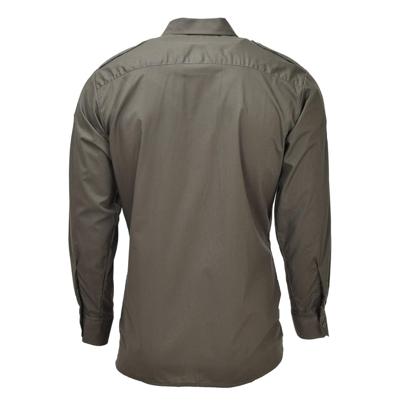 Original Österreichisches Bundesheer Felddiensthemd oliv Bundesleicht NEU