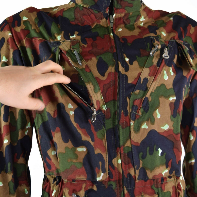 Original Schweizer Alpen-Overall der Schweizer Armee, Panzeranzug, Militärausgabe