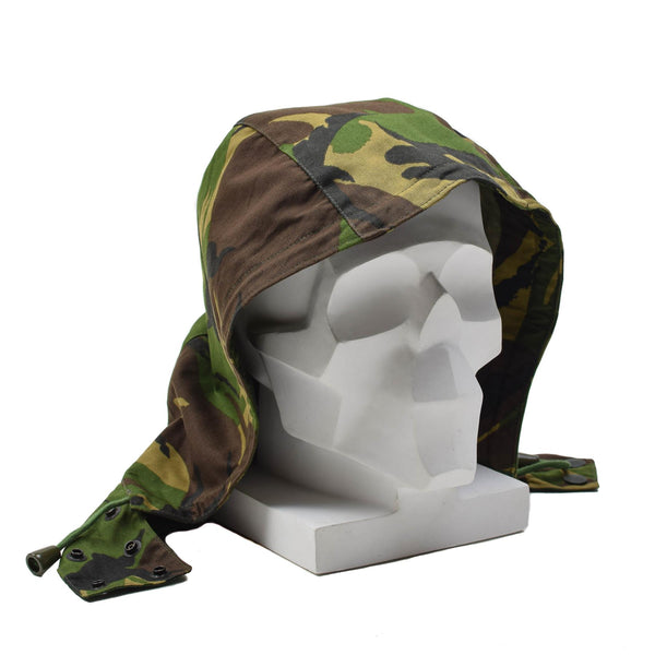Original niederländische Militärparka-Kapuze, taktische Wintertarnung, DPM, leicht