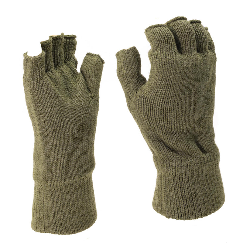 Mil-Tec Handschuhe Herren Warm Fingerlos THINSULATE™ Futter Oliv Winter taktische Ausrüstung