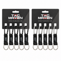 Pentagon Taktische 5 mm Aluminium-Karabiner-Clips, 5 Stück, Outdoor-Camping-Schlüsselanhänger