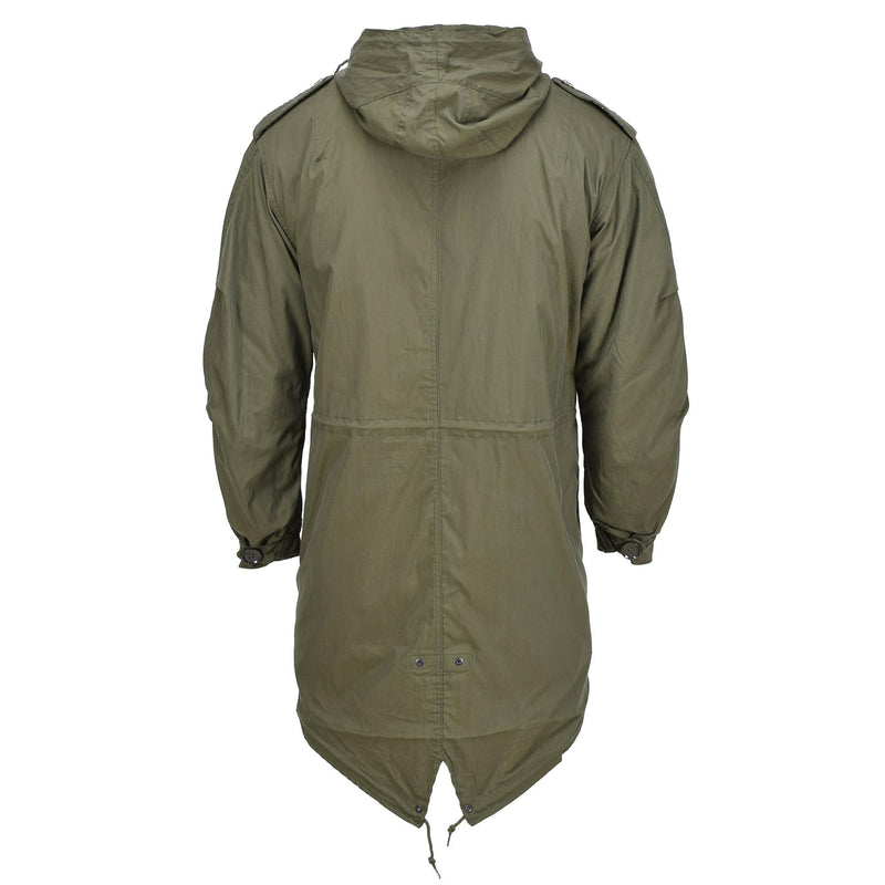 MIL-TEC US Militärstil M51 Parka mit Kapuze, gestepptes, herausnehmbares Futter, oliv NEU