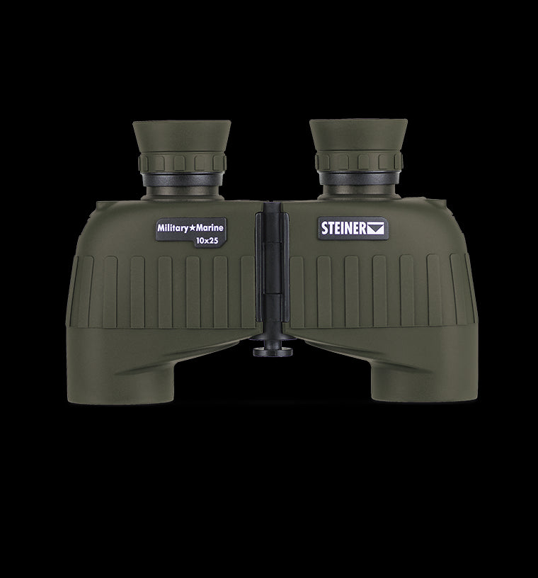 Steiner Fernglas Military Marine 10x25 Olive Robuste Autofokus Jagdoptik