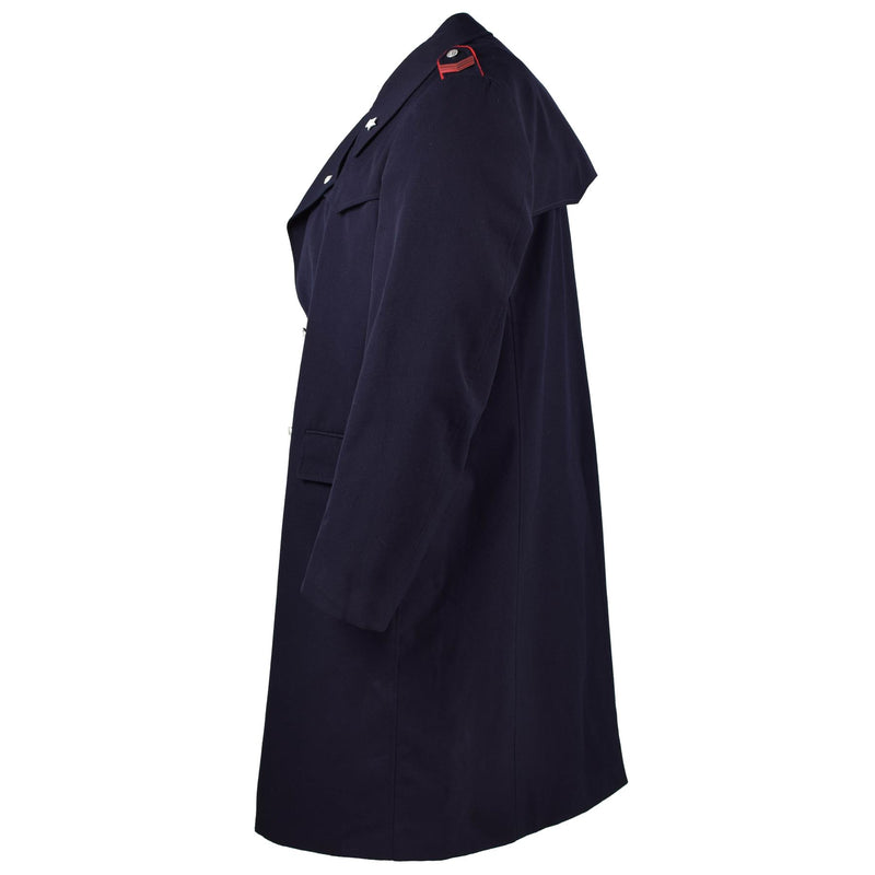 Original italienischer Militärpolizeimantel, langer Carabinieri-Trenchcoat mit Futter