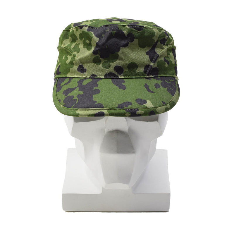 Original dänische Militärtruppen Feldmütze mit klappbaren Ohrenklappen M84 leicht NEU