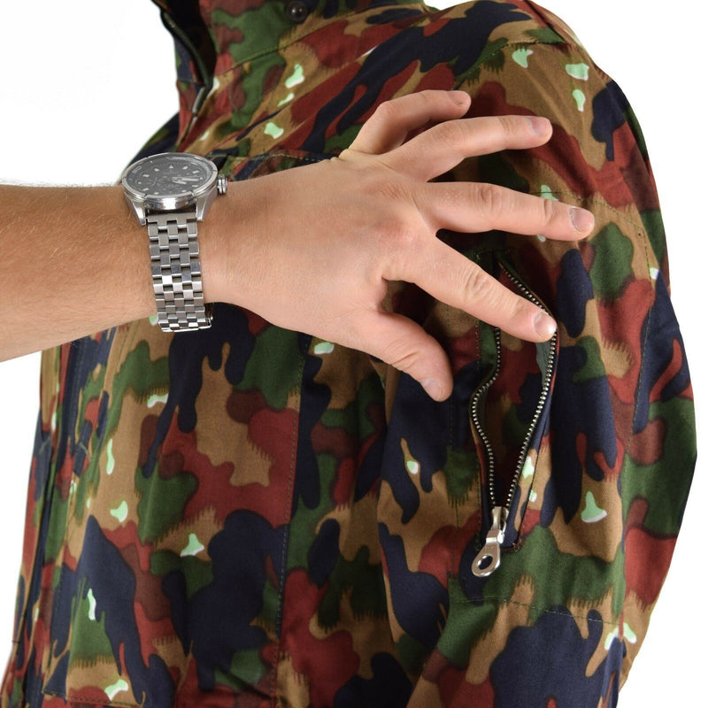 Original Schweizer Alpen-Overall der Schweizer Armee, Panzeranzug, Militärausgabe