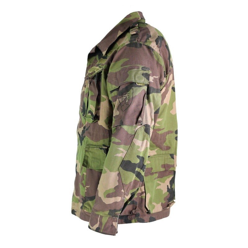 Original Vintage slowakische Armee Feldjacke M97 Slowakei Militär Kampf BDU