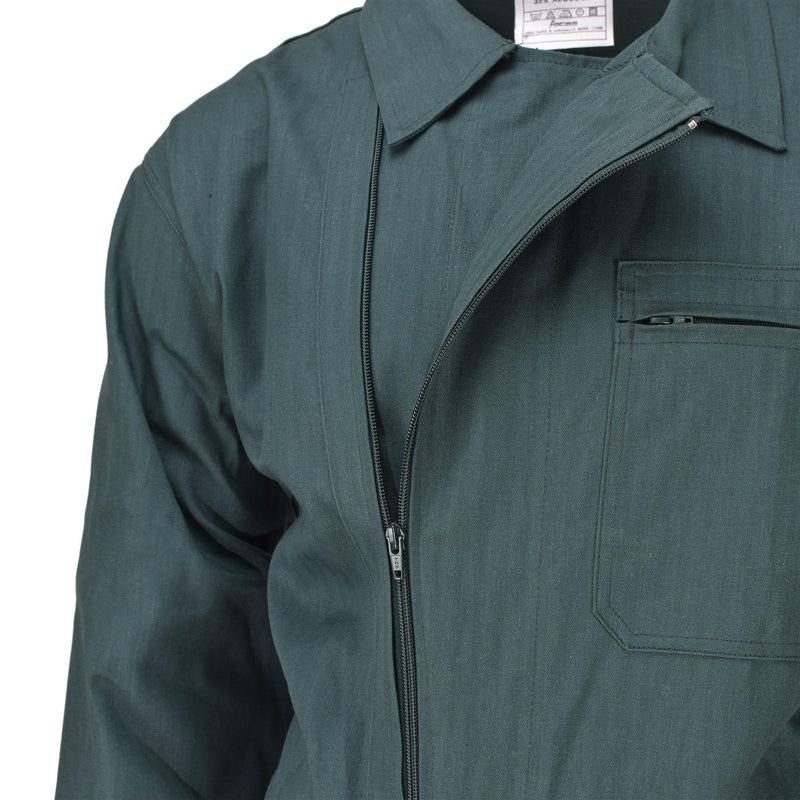 Original spanischer Militär-Arbeitsoverall, grüner Ripstop, spanischer Armee-Overall, NEU
