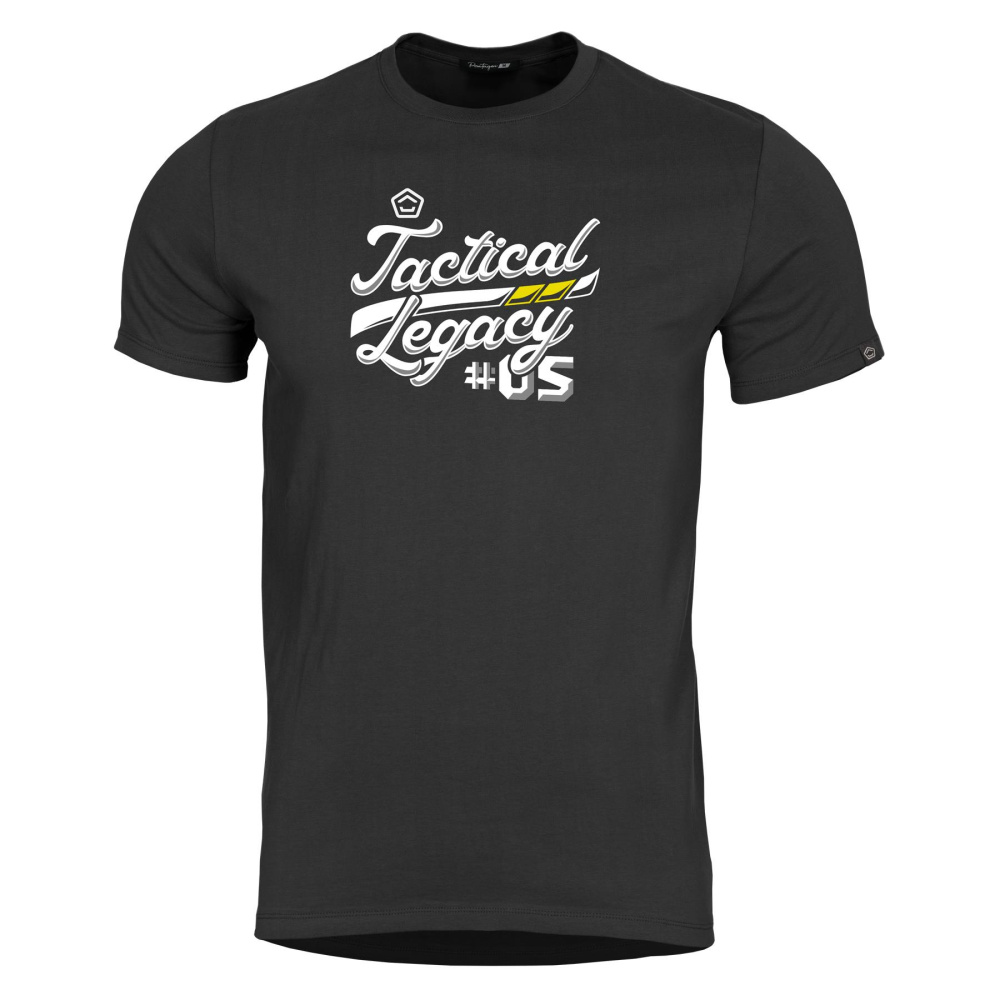 PENTAGON Ageron Tactical Legacy T-Shirt, klassische Outdoor-Bekleidung aus ringgesponnener Baumwolle