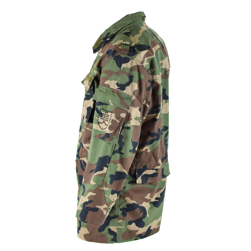 Original Vintage slowakische Armee Feldjacke M97 Camo Militär Kampfparka NEU