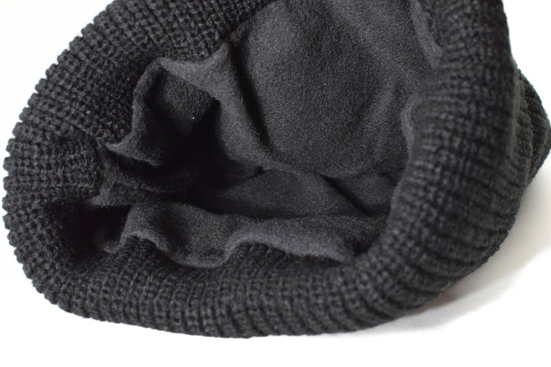 Marke Mil-Tec Beanie Strickmütze Strickmütze THINSULATE™ Schwarze Wintermütze Einheitsgröße