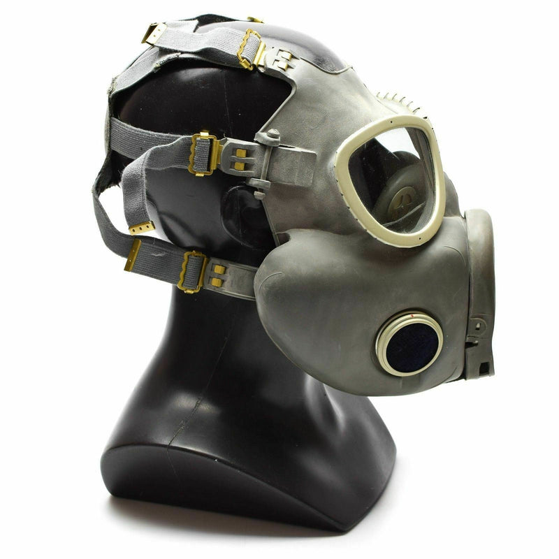 Polnische Militär-Gasmaske MP-4 Original Atemschutzmaske Chemisch Grau Oliv OD NEU