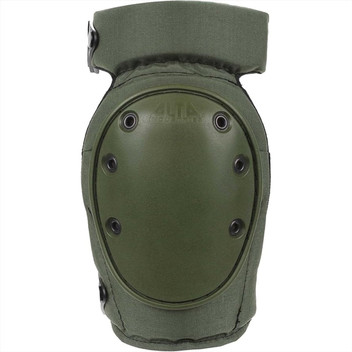 AltaCONTOUR Taktische Knieschoner, lange Kappe, ergonomische Konturform, AltaLok Olive