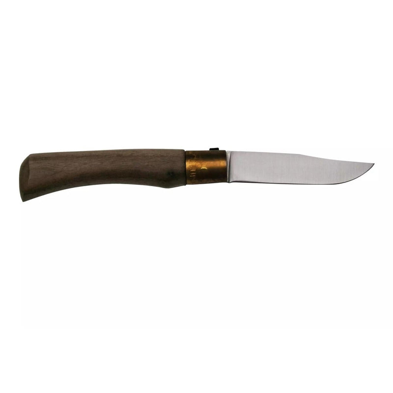 Antonini Old Bear Pocket Knife 7cm Stainless Steel Blade Walnut Wood Handle - GoMilitar