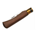 Antonini Old Bear Taschenmesser, 8 cm Edelstahlklinge, Griff aus Walnussholz