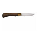 Antonini Old Bear Taschenmesser, 8 cm Edelstahlklinge, Griff aus Walnussholz