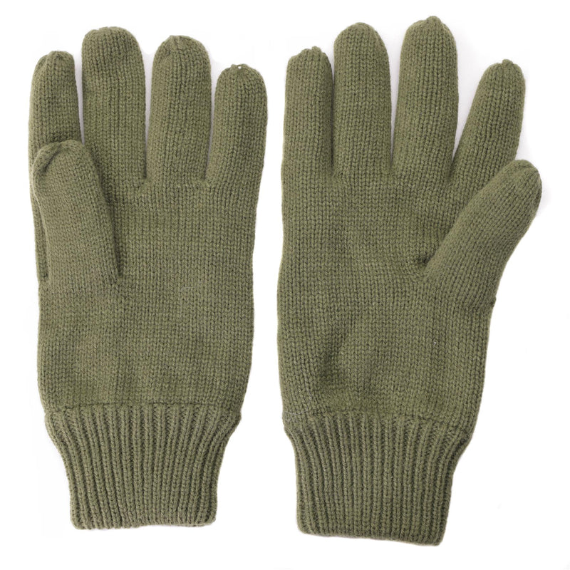 Mil-Tec Handschuhe Herren Warmes Strickfutter THINSULATE™ Olive OD Taktische Winterausrüstung