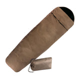 MIL-TEC Wasserdichter, atmungsaktiver Schlafsack, 3-lagiger Laminatbezug, Coyote