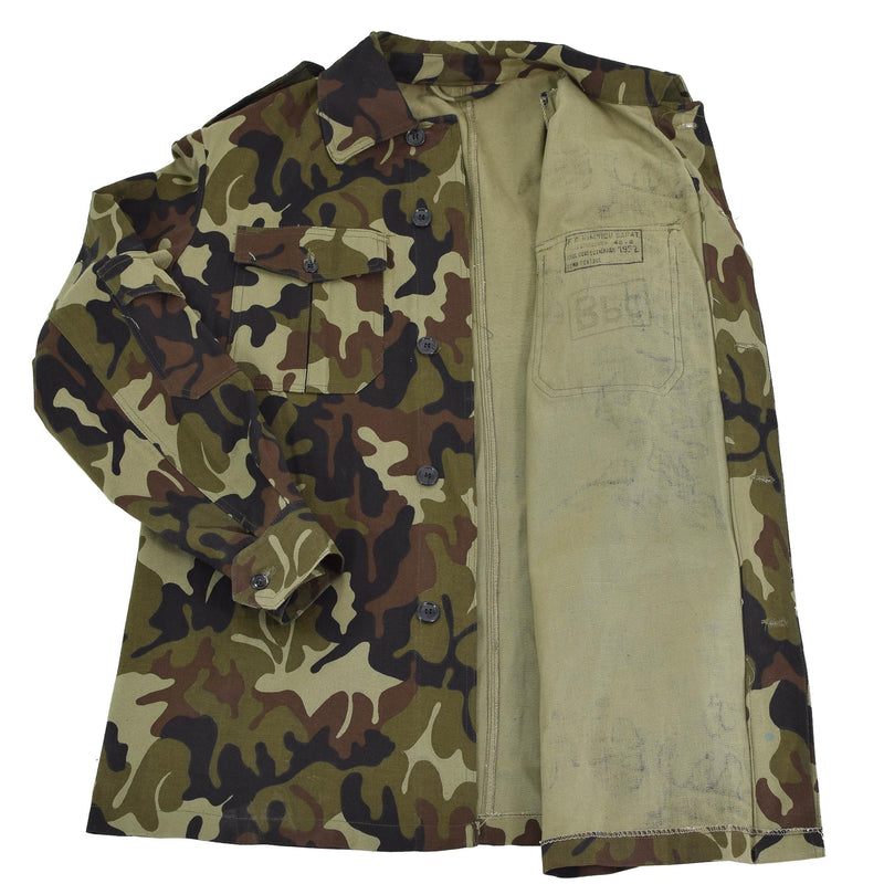 Original rumänische Truppen Feldjacke M93 Camo Leaf BDU Parka Militärausgabe
