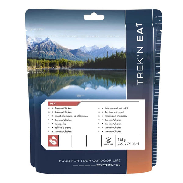 Trek'N Eat Hauptmahlzeit Creamy Chicken Trockenfutter Outdoor Trekking Wandern