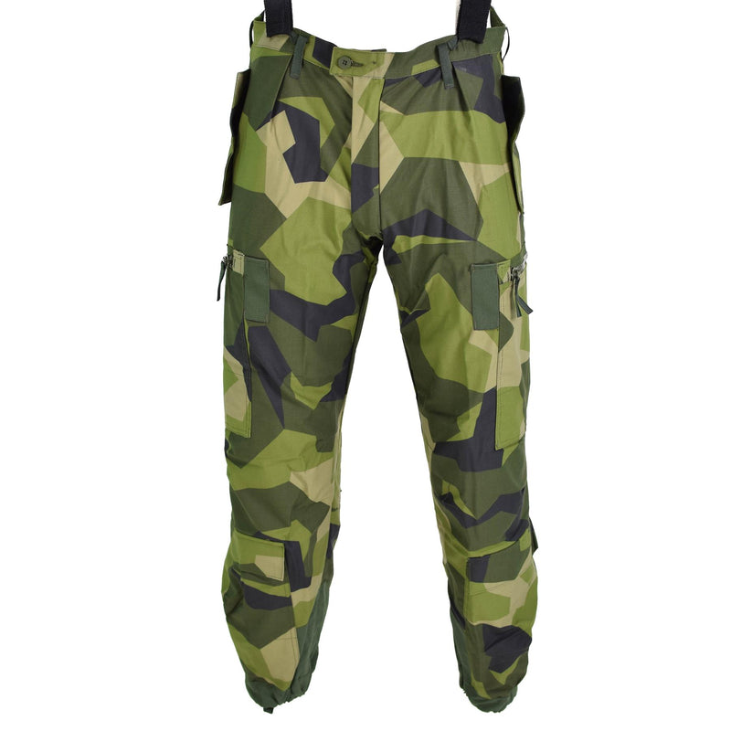 Original schwedische Thermo Tankerhose M90 ​​Splittertarn BDU Hose NEU