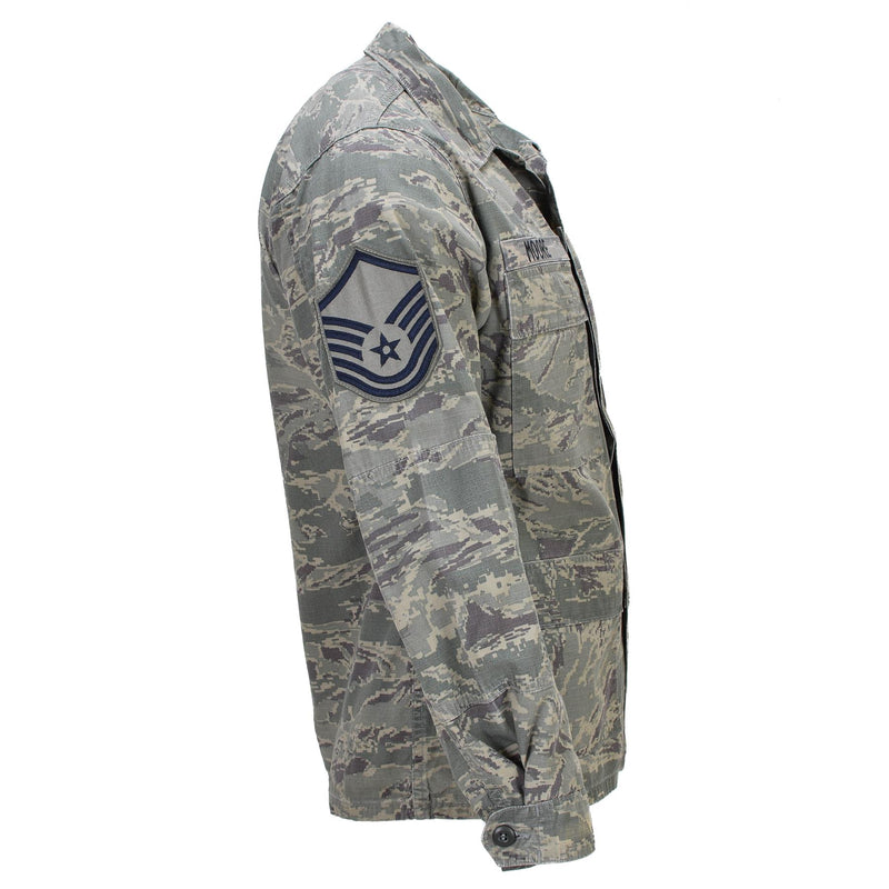 Original US Militäruniform Herrenjacke Rip Stop Digital Tiger Stripe Camo