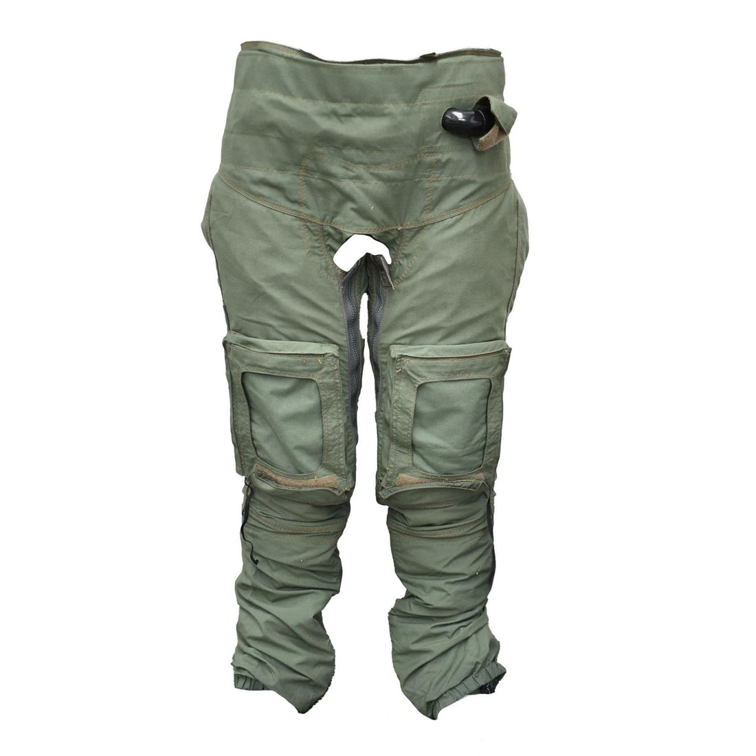 Original British Military Anti-G-Flughose mit vollständiger Abdeckung, Olivgrün