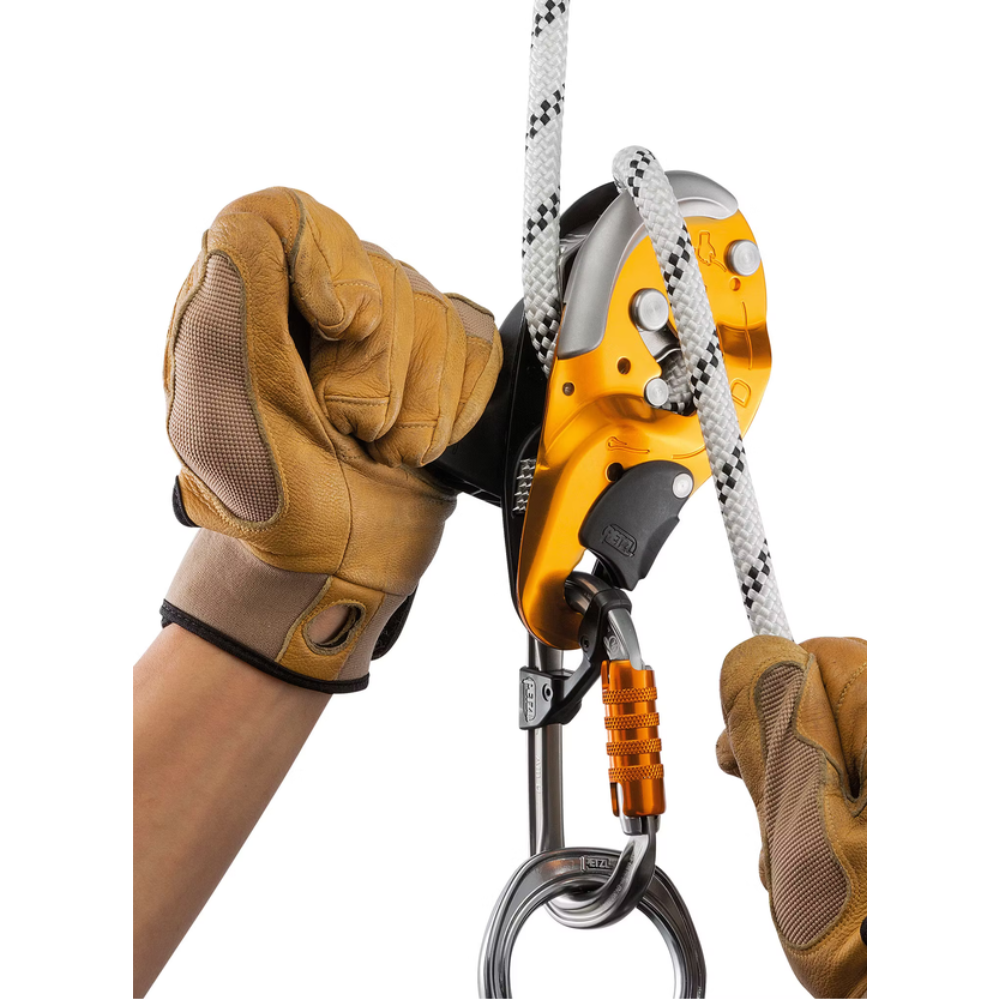 Petzl I’D S Descender Anti-Panic AUTO-LOCK Seilzugangsgerät 10–11,5 mm