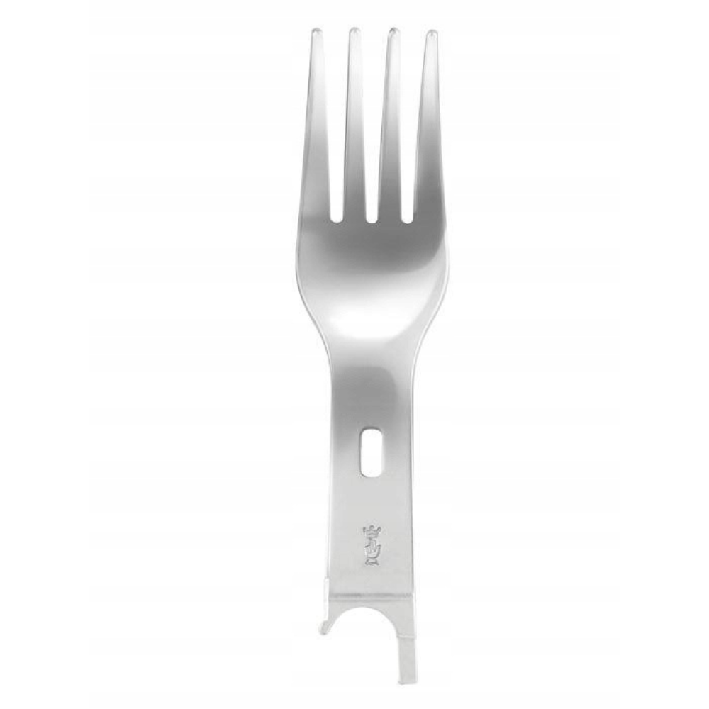 Opinel Picnic+ N°08 Besteckset Klappmesser Löffel Gabel Camping Buche