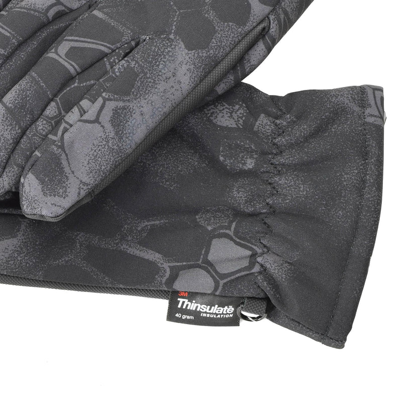 Mil-Tec Handschuhe Herren Softshell THINSULATE™ Futter Mandra Camo Taktische Winterausrüstung