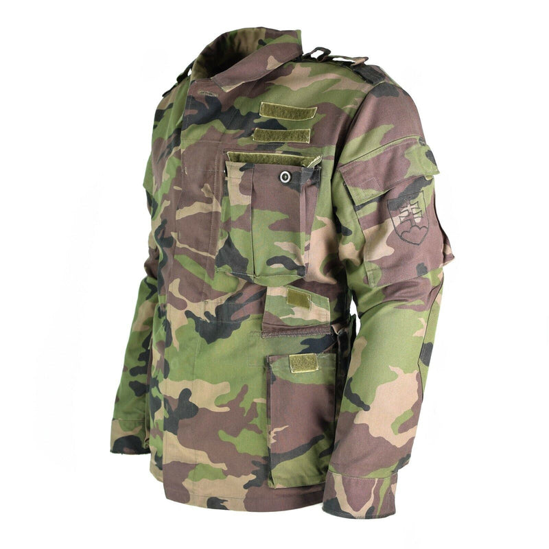 Original Vintage slowakische Armee Feldjacke M97 Slowakei Militär Kampf BDU