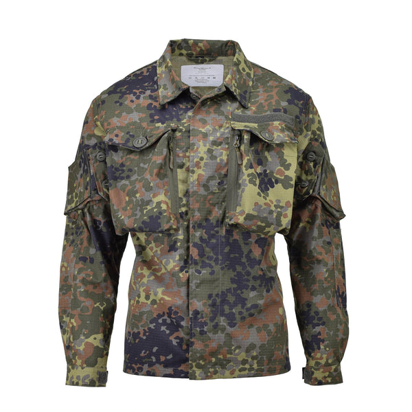 TACGEAR Marke Deutsche Militärische Feldjacke Kommandotruppen Flecktarn Camo 
