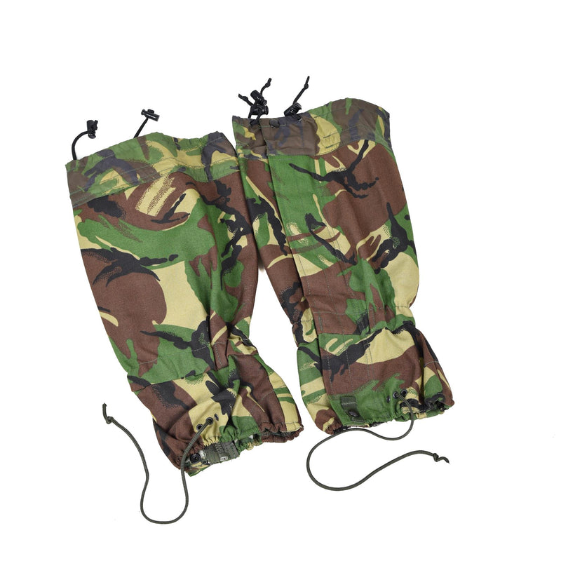 Original britische Armee DPM Camouflage Gamaschen wasserdicht STANDART Größe