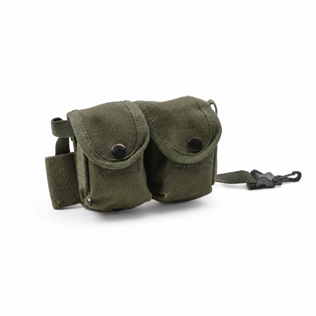 Original griechischer Militär-Handgranatenbeutel im M56-Stil, Army Surplus Olive