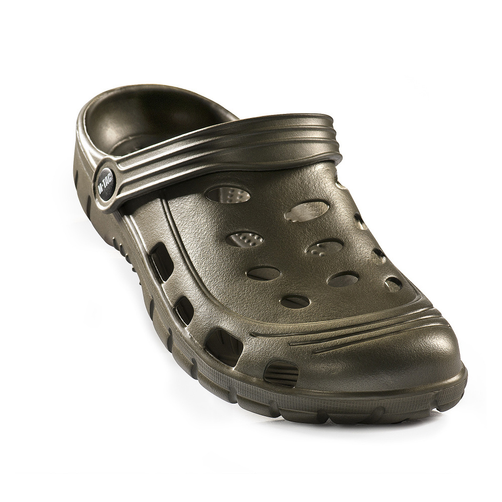 M-TAC EVA Clogs Snug Fit Leichte Outdoor-Campingschuhe Fersenriemen Oliv