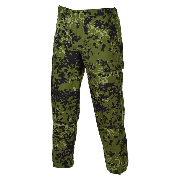 Original dänische Armee Regenhose camo M84 wasserdichte taktische Kampfhose NEU