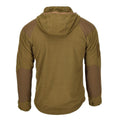 Blochl Brand Jacke im Military-Stil mit Kapuze, Thermofleece verstärkt, Coyote NEU