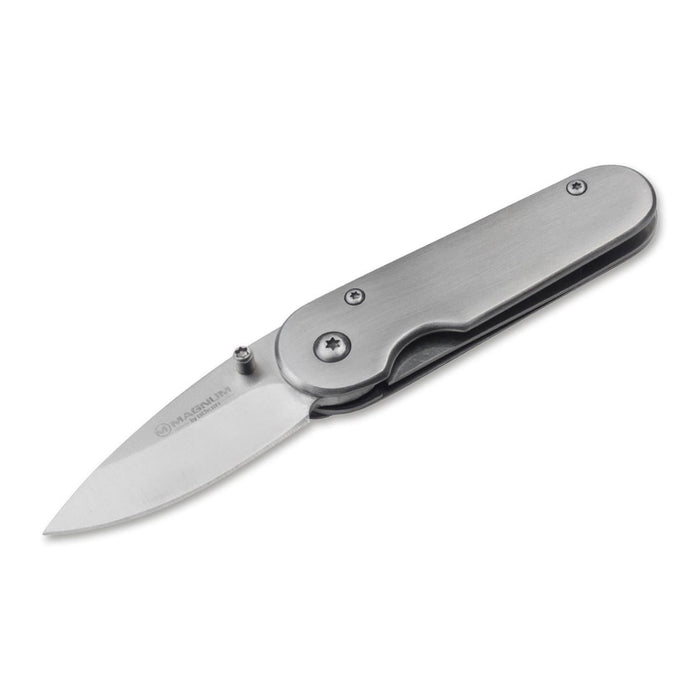 Taschenmesser der Marke BOKER Master Craftsman, klappbar, unbeschichteter Edelstahl 440A – GoMilitar