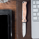 Böker Plus Atlas Klapptaschenmesser 12C27 Stahlklinge Kupfergriff Bronze