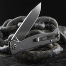 Böker Plus Atlas SW Klapptaschenmesser, 12C27 Klinge, Griff aus Edelstahl