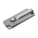 Böker Plus BabyX Klapptaschenmesser, D2-Klinge, Edelstahlgriff, Grau