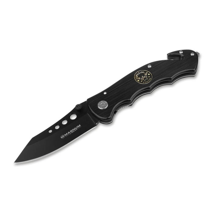 BOKER Special Forces Tanto Klapptaschenmesser 440A Stahl Aluminiumgriff schwarz - GoMilitar