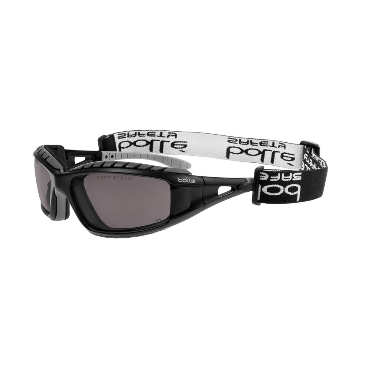Bolle -Tracker Taktische Schutzbrille Anti -Nebel -Anti -Scratch -einstellbares Stirnband